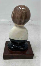 Load image into Gallery viewer, Rock Heads 1999 Ceramic Eye Doctor Eye Chart Signed Figurine On Wood Base