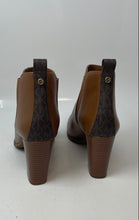 Load image into Gallery viewer, Michael Kors Womens Evaline Brown Leather Pull-On Chelsea Boots Size 9M