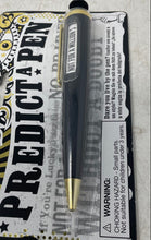 Load image into Gallery viewer, NPW Black Desktop Item Predict A Pen Decision Maker Ballpoint Pen