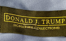 Load image into Gallery viewer, Donald J. Trump Mens Blue White Long Sleeve Non-Iron Dress Shirt Size 17.5 32/33