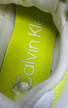 Load image into Gallery viewer, Calvin Klein Womens Green White Low Top Lace-Up Sneaker Shoes Size 8.5M