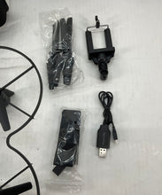 Load image into Gallery viewer, Sharper Image Black FPV Streaming Drone With VR Headset Open Box Not Tested