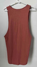 Load image into Gallery viewer, Bershka Mens Brown Cotton Sleeveless Scoop Neck Pullover Tank Top Size XS