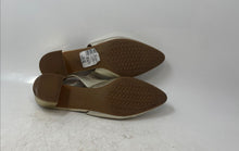 Load image into Gallery viewer, Cole Haan Womens The Go-To Gold Leather Block Heel Slingback Sandals Size 9