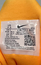 Load image into Gallery viewer, Authentic Nike Womens Air VaporMax Plus CW7011-800 Yellow Sneakers Shoes Sz 7.5