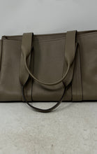 Load image into Gallery viewer, Michael Kors Womens Romee Gray Leather Charm Bottom Studs Double Handle Tote Bag