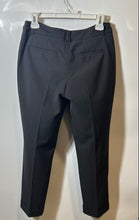 Load image into Gallery viewer, Express Womens Black Flat Front Belt Loops Back Pockets Ankle Pants Size 4