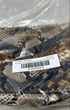Load image into Gallery viewer, Michael Kors Womens Jet Set Multicolor Chevron Snakeskin Crossbody Bag