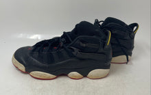 Load image into Gallery viewer, Nike Boys Air Jordan 6 Rings 323419-063 Black Lace-Up Sneakers Shoes Size 7Y