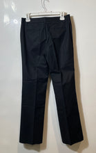 Load image into Gallery viewer, Banana Republic Womens Black Martin Fit Pockets Straight Leg Dress Pants Size 4R