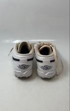 Load image into Gallery viewer, Nike Boys Air Jordan 1 Low HF6885-100 White Lace-Up Soccer Cleats Size 5.5Y