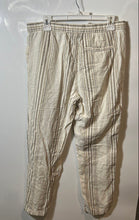 Load image into Gallery viewer, H&M Womens Multicolor Striped Regular Fit Drawstring Ankle Pants Size Small