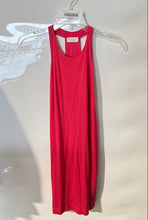 Load image into Gallery viewer, Zara Womens Pink Regular Fit Round Neck Racerback Pullover Tank Dress Size M