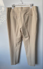 Load image into Gallery viewer, Tommy Hilfiger Womens Beige Belt Loops Straight Leg Back Pockets Dress Pants 14