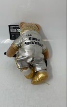 Load image into Gallery viewer, Elvis Presley Collectible Gold Suit And Guitar Plush Bear Doll With Tags
