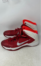 Load image into Gallery viewer, Nike Mens Zoom Hyperquickness 599420-600 Red White Lace-Up Sneaker Shoes Size 16