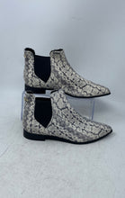 Load image into Gallery viewer, Cole Haan Womens Grand.OS Beige Black Python Reptile Embossed Chelsea Booties 7B