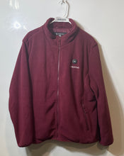 Load image into Gallery viewer, Venustas Womens Wine Long Sleeve Mock Neck Heated Fleece Full-Zip Jacket XL