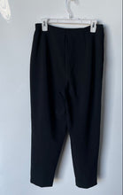 Load image into Gallery viewer, A New Day Womens Black Pleated Front Slash Pocket Tapered Leg Ankle Pants Size 6