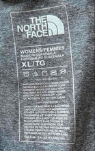 Load image into Gallery viewer, The North Face Womens Gray V-Neck Long Sleeve Activewear Pullover T-Shirt Sz XL