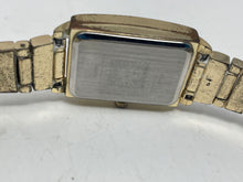 Load image into Gallery viewer, Anne Klein Women's Watch AK/5046 Gold-Tone Rectangular Black Dial