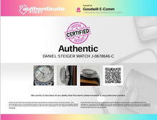 Load image into Gallery viewer, Authentic Daniel Steiger Ceramic Watch White Women's Swiss Quartz Crystals