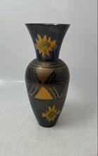 Load image into Gallery viewer, Antique Turtle Motif Metal Brass Collectible Home Decor Vase