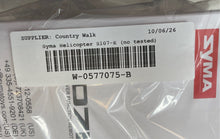 Load image into Gallery viewer, Syma S107H-E 3.5CH Red Hover Function Remote Control RC Helicopter Not Tested