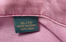 Load image into Gallery viewer, Tommy Bahama Mens Pink Long Sleeve Collared Button-Up Shirt Size XL