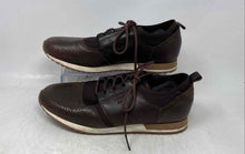 Load image into Gallery viewer, Velez Mens Brown Leather Lace-Up Low Top Wingtip Sneaker Shoes Size EUR 40