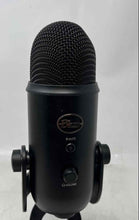 Load image into Gallery viewer, Blue Yeti A00132 Black Portable Handheld USB Condenser Mic Microphone Not Tested