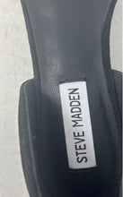 Load image into Gallery viewer, Steve Madden Womens Khai Black Leather Pointed Toe Slip-On D'Orsay Flats Size 8M
