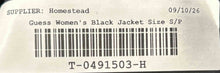Load image into Gallery viewer, Guess Womens Black Long Sleeve Collared Toggle Pea Coat Jacket Size S/P