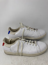 Load image into Gallery viewer, Adidas Mens Stan Smith H03223 White Red Blue Leather Sneakers Shoes Size 13.5