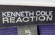 Load image into Gallery viewer, Kenneth Cole Reaction Mens Purple Spread Collar Long Sleeve Dress Shirt Size XL