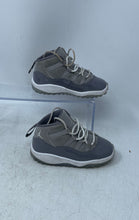 Load image into Gallery viewer, Nike Kids Air Jordan 11 Retro 378040-005 Gray Lace-Up Sneaker Shoes Size 7C