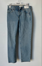 Load image into Gallery viewer, Abercrombie & Fitch Womens Blue Mid-Rise Denim Straight Jeans Pants Size 26