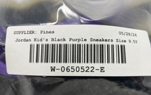 Load image into Gallery viewer, Nike Kids Air Jordan Future Low GG Black Purple Sneakers Shoes Size 9.5Y