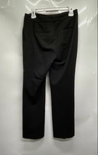 Load image into Gallery viewer, White House Black Market Womens Black Flat Front Belt Loops Trouser Pants Sz 4P