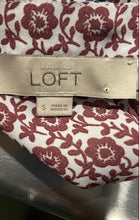 Load image into Gallery viewer, Loft Womens Multicolor Floral Print Sleeveless Pullover Tank Top Size S