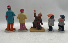 Load image into Gallery viewer, Vintage Emmett Kelly Circus Collection By DGC Mixed Variety Clown Figurine 5 Pcs
