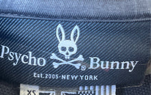 Load image into Gallery viewer, Psycho Bunny Boys Blue Short Sleeve Collared Regular Fit Polo Shirt Size XS 5/6