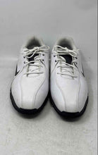 Load image into Gallery viewer, Nike Mens Durasport III 628531-101 White Gray Leather Golf Shoes Size 11.5 W