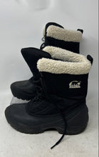 Load image into Gallery viewer, Sorel Womens Cumberland NL1436-010 Black Insulated Winter Snow Boots Size 7.5
