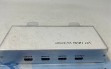 Load image into Gallery viewer, Stellar Black 3 x1 A/V Sources With HDMI Socket KVM Switcher Box Untested