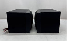 Load image into Gallery viewer, Lot Of 2 Pcs Aiwa SX-NV20 Black 40W Power Bookshelf Speaker System Not Tested