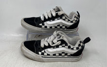 Load image into Gallery viewer, Vans Kids Knu Skool 721356 White Black Lace-Up Low Top Sneakers Shoes Size 2.5