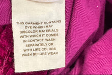 Load image into Gallery viewer, Free People Womens Berry Pink Color Long Sleeve Full-Zip Bomber Jacket Size XS/S