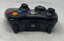 Load image into Gallery viewer, Microsoft Xbox 360 Black Wireless Handheld Gaming Controller Not Tested