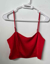 Load image into Gallery viewer, Express Womens Red Sleeveless Spaghetti Strap Camisole Tank Top Size S